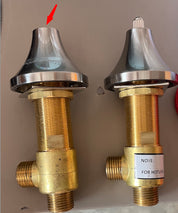 Kingston Brass KC7068AX Vintage Widespread Bathroom Faucet with Brass Pop-Up – Brushed Nickel – 1.2 GPM