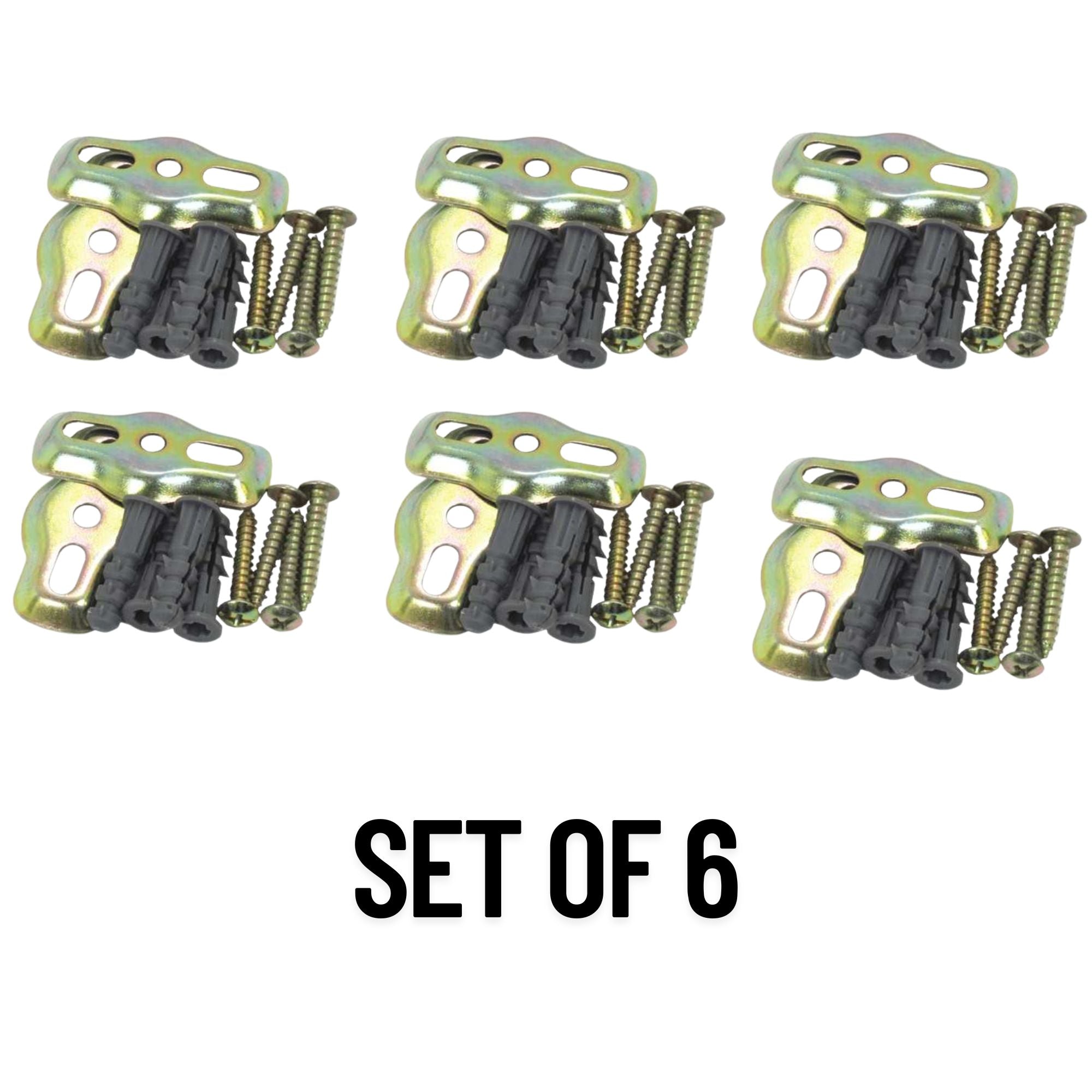 Speakman Rainier Slide Bar Mounting Hardware – 6 Sets