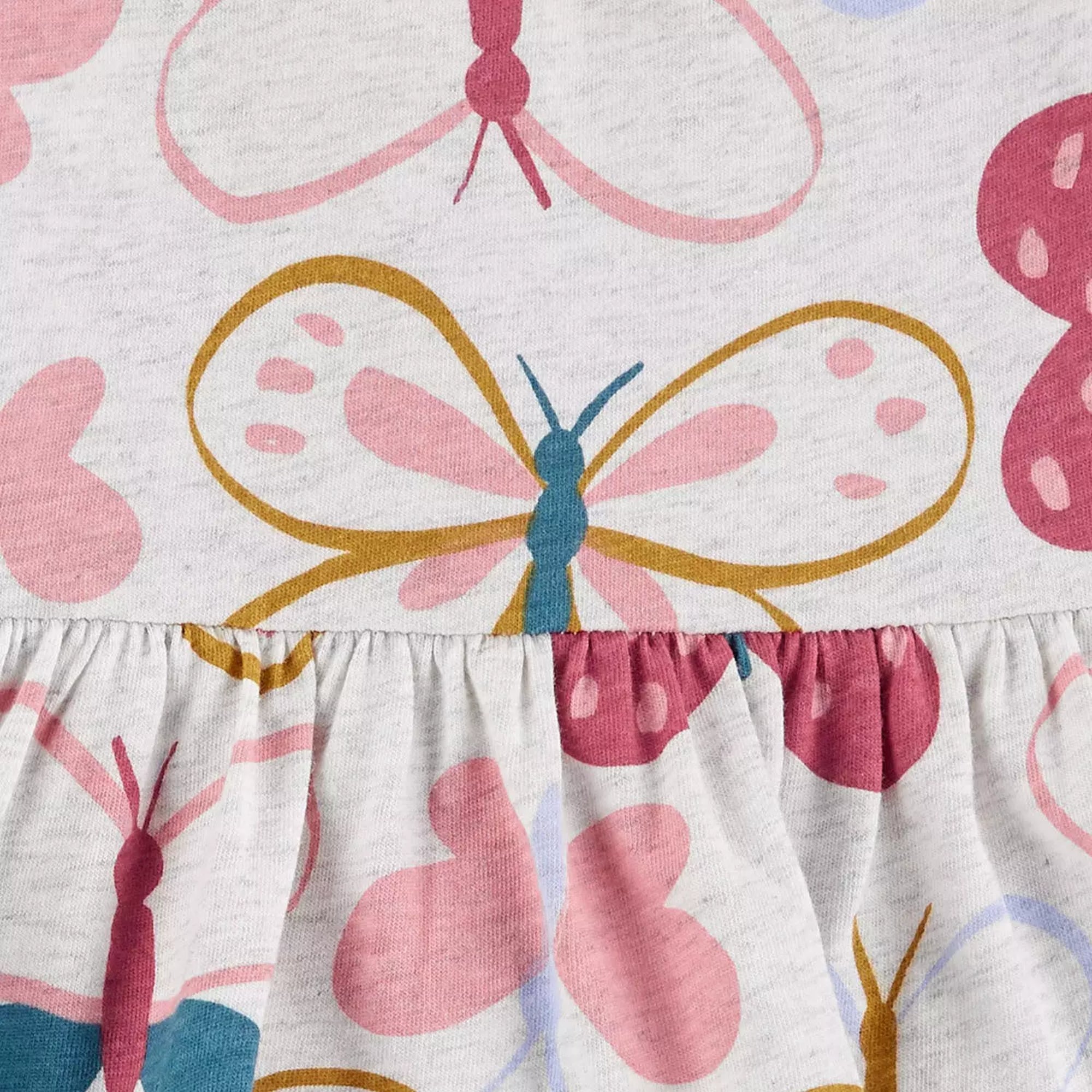 Carter's 2-Piece Girls' Floral Peplum Pant Set - Size 12 Months