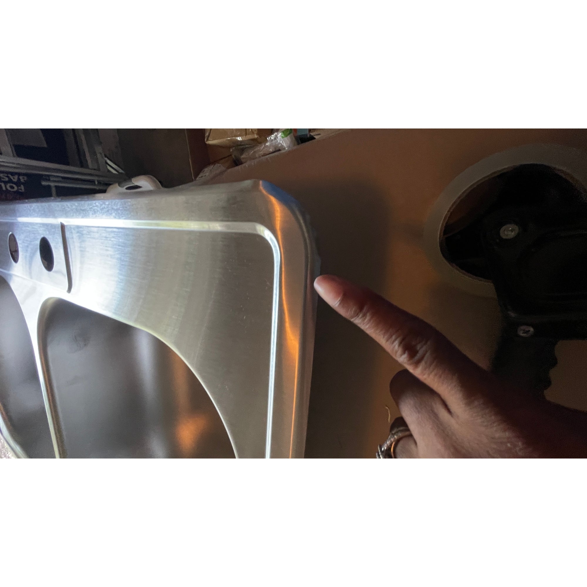 Glacier Bay 33" Drop-in Stainless Steel 50/50 Double Bowl Kitchen Sink – 3-Hole, Silver