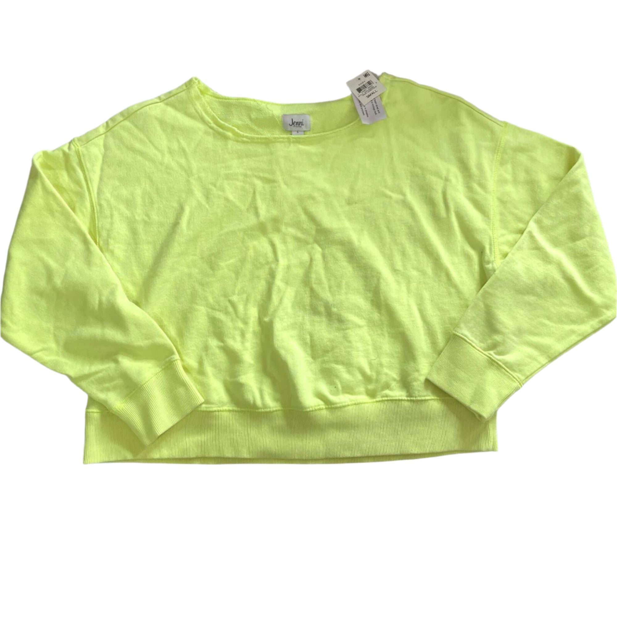 Jenni Intimates Women's Neon Ribbed Sleepwear Sleep Shirt - Size Small