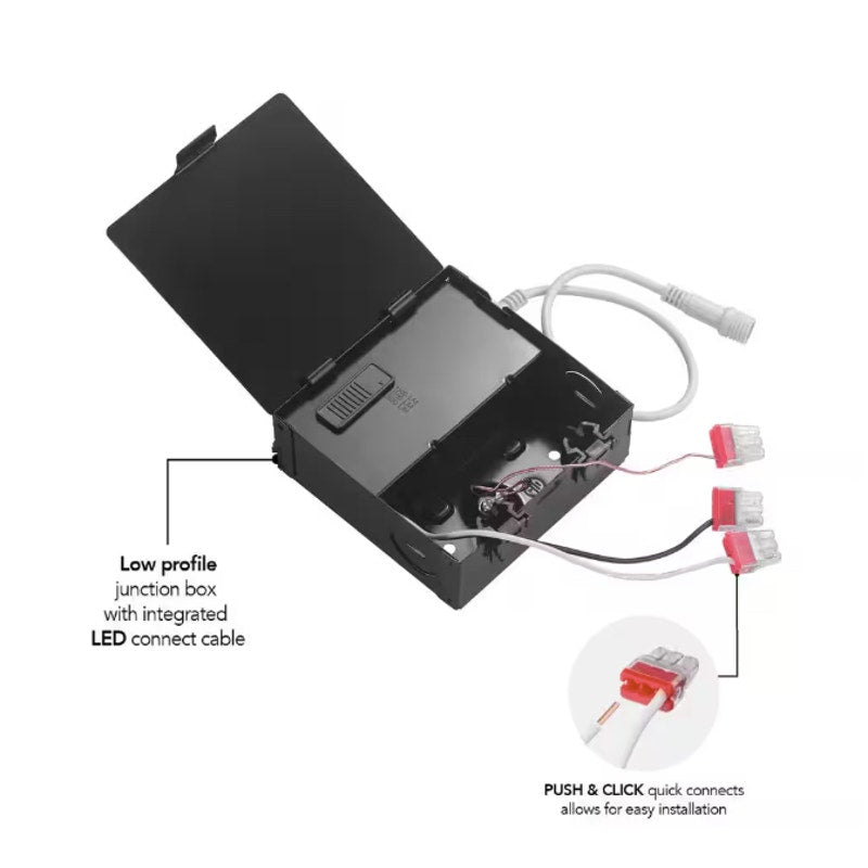 Canless Recessed Light (x7) Elite 6" LED DuoBright 3-Level Lumen Adjustable CCT