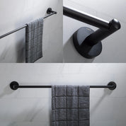 KRAUS Elie 24 in. Bathroom Towel Bar in Matte Black
