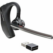 Plantronics by Poly Voyager 5200 UC Wireless Bluetooth Headset with Charging Case – Noise-Canceling, Single-Ear, Voice Control