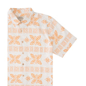 Quiksilver Men's Dogpatch Vibes Woven Shirt, Orange - 2XL
