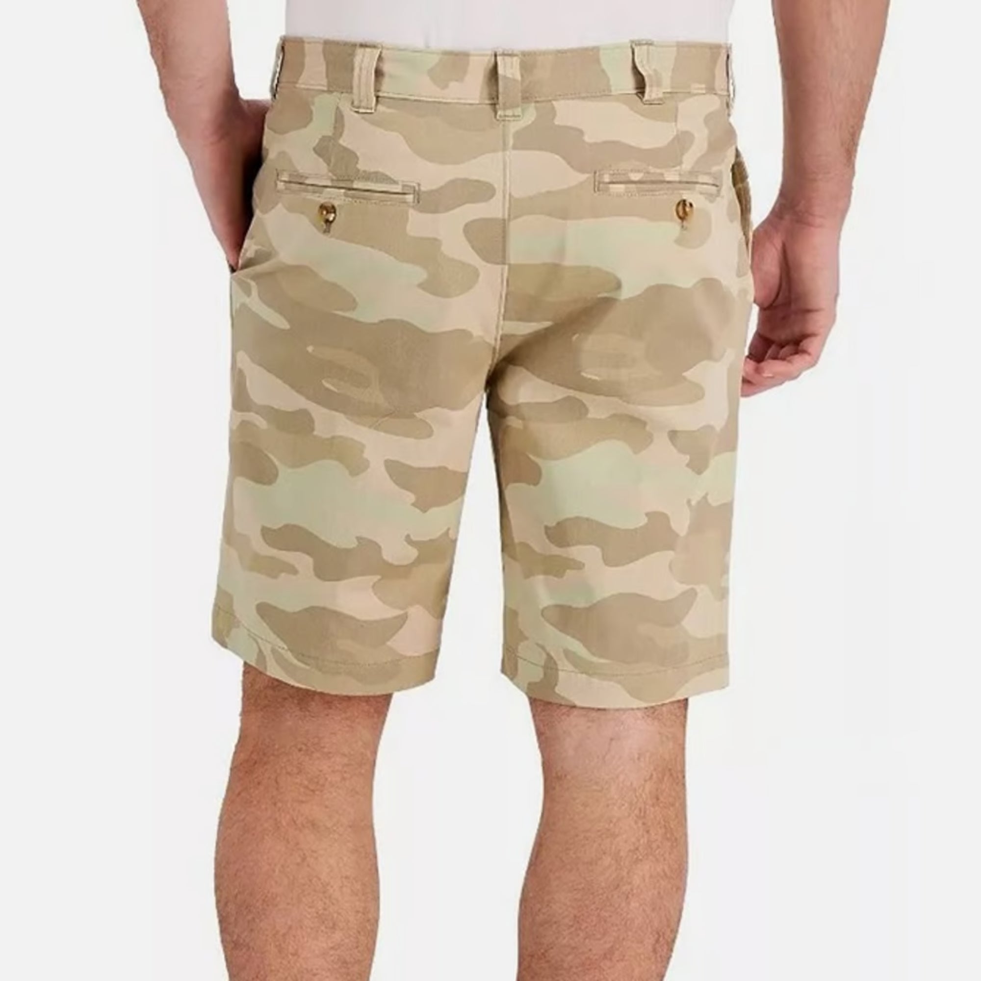 Club Room Men's Regular-Fit 9" Flat Front Shorts - Size 40