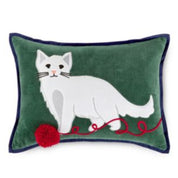 Martha Stewart Winter and Animals Decorative Pillow Collection Green - 14" x 20"