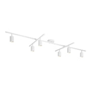 Globe Electric 6 Ft Track Lighting Kit – White – Dimmable