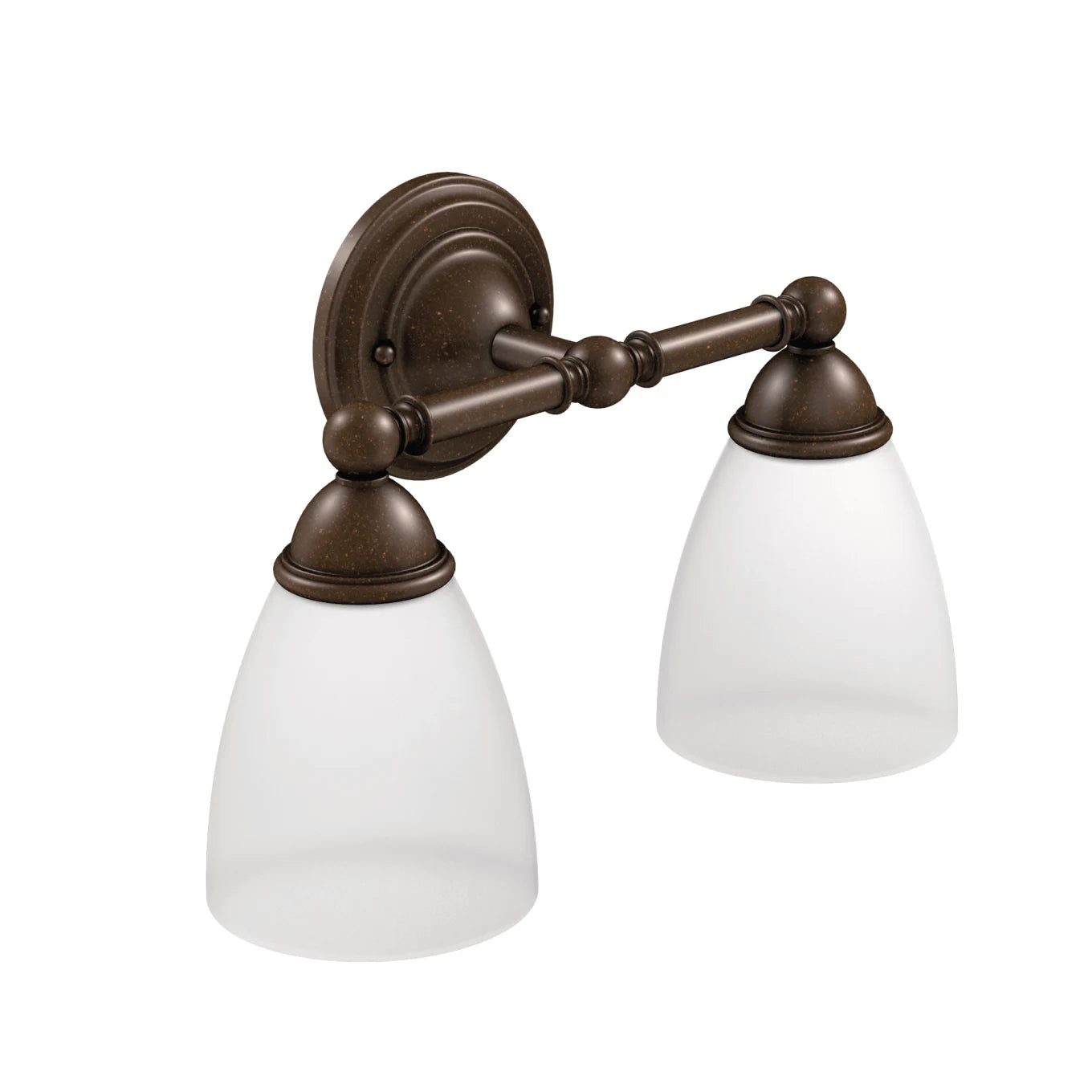 Moen Brantford 2-Light Bathroom Wall Sconce – Oil Rubbed Bronze