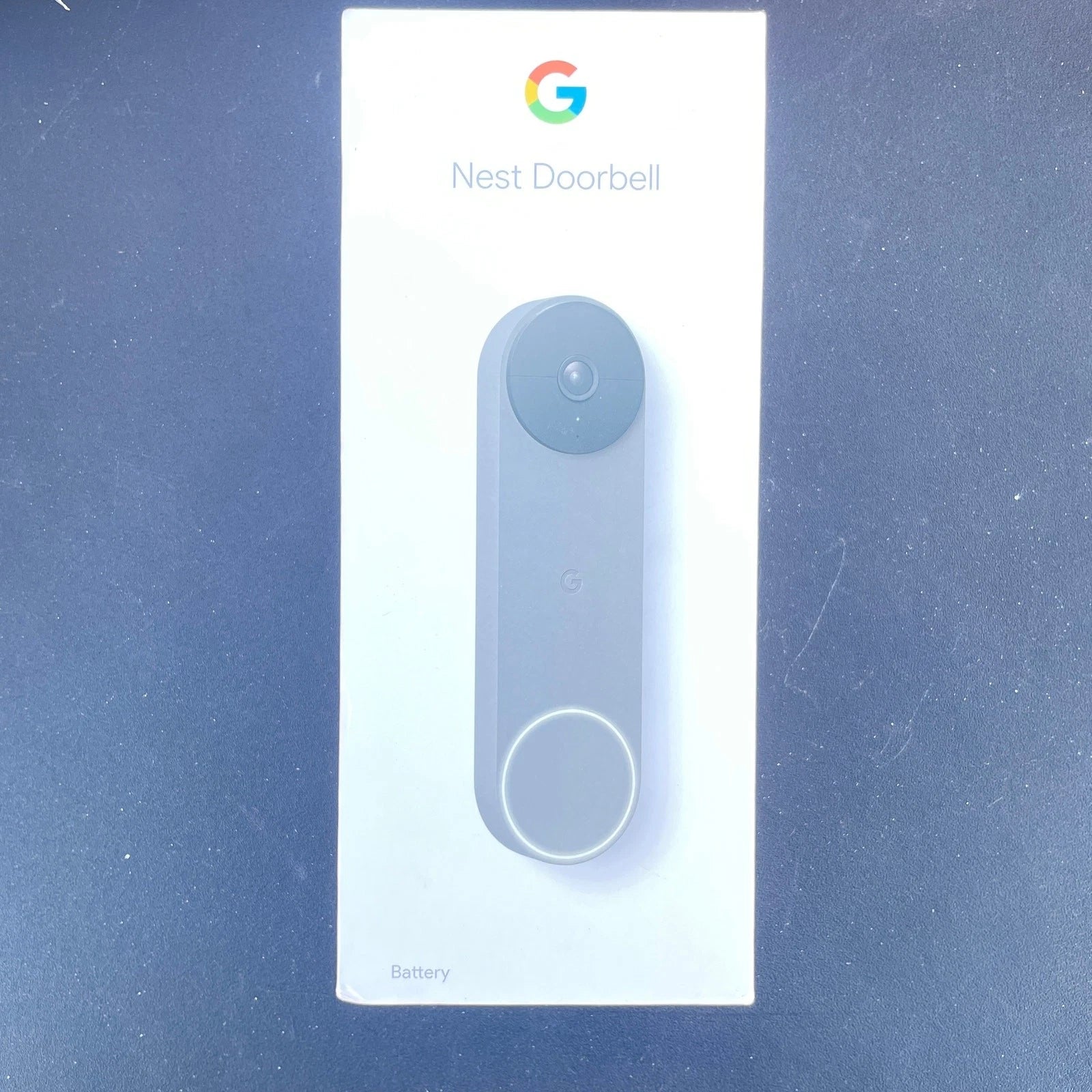 Google Nest Battery-Powered Doorbell Camera, Ash Gray GA02076 Door Chimes