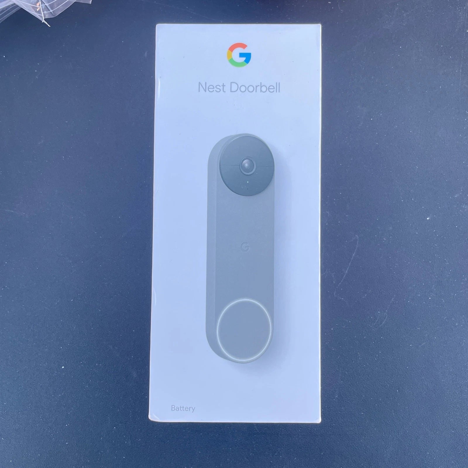 Google Nest Battery-Powered Doorbell Camera, Ash Gray GA02076 Door Chimes