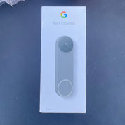 Google Nest Battery-Powered Doorbell Camera, Ash Gray GA02076 Door Chimes