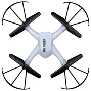 Sky Rider Pro Quadcopter Drone with Wi-Fi Camera, Remote & Phone Holder – White