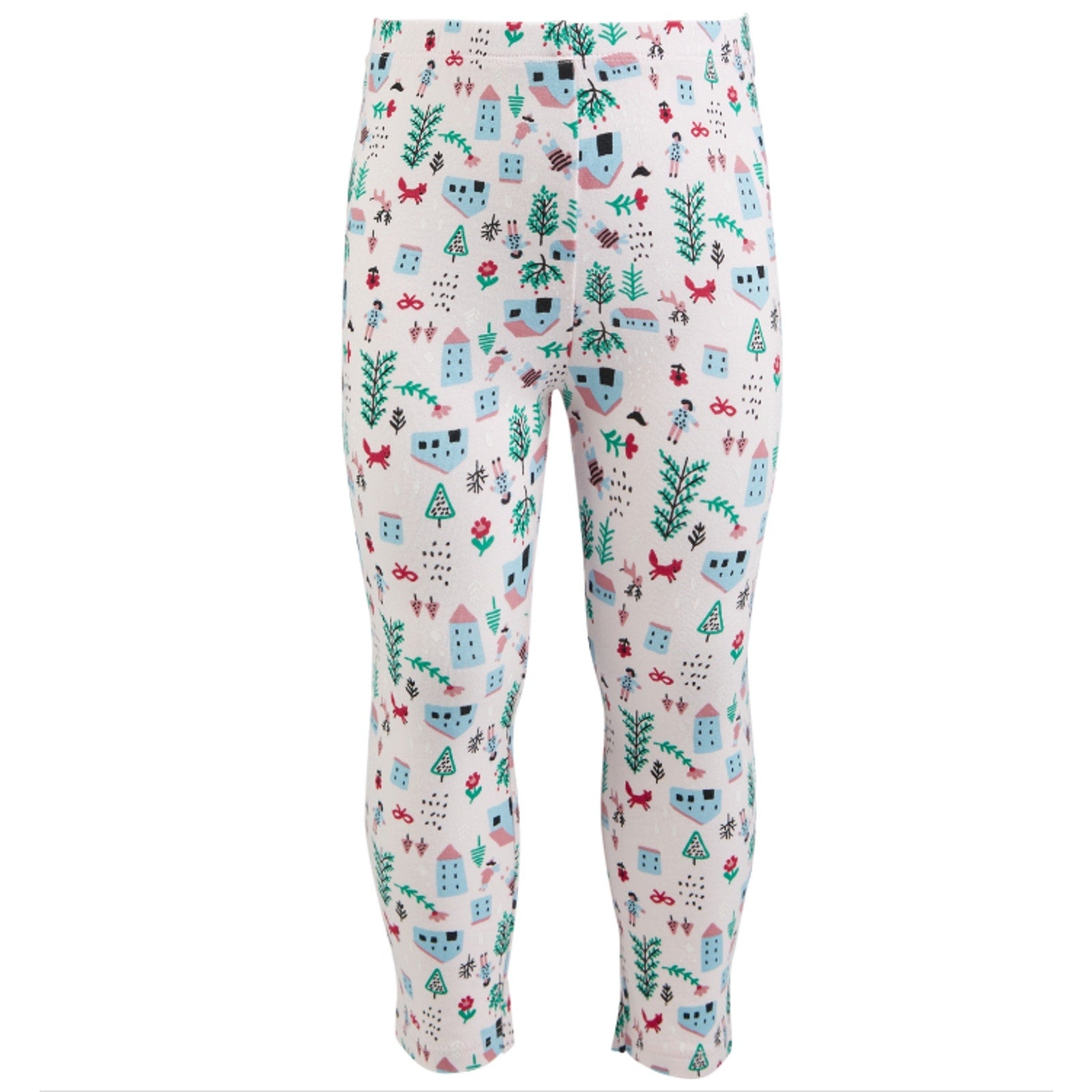 First Impressions Toddler Girls Holiday Printed Leggings, Pink - 3T