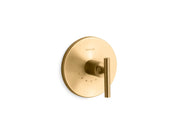 KOHLER Purist MasterShower Temperature Control Valve Trim with Lever Handle – Brass